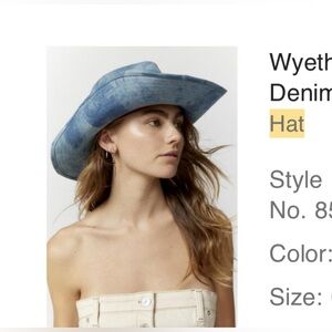 Denim Cowboy Hat